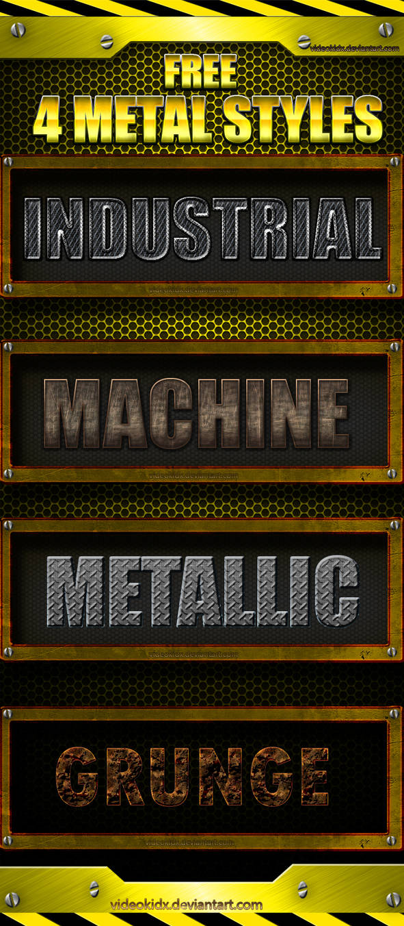 Metall Style Metal Styles by XvideokidX on DeviantArt