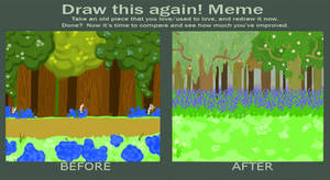 Draw This Again - Blue Forest