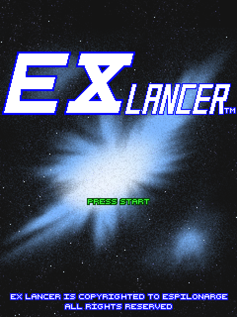 EX Lancer - Title Screen