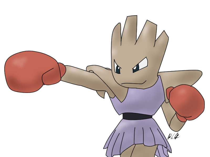 Real Hitmonchan #107 - Hitmonchan by noticemeesenpai on DeviantArt