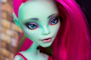 Ivy - OOAK Monster High Doll Venus McFlytrap