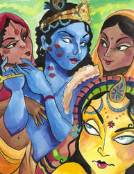 Radha's Jealousy