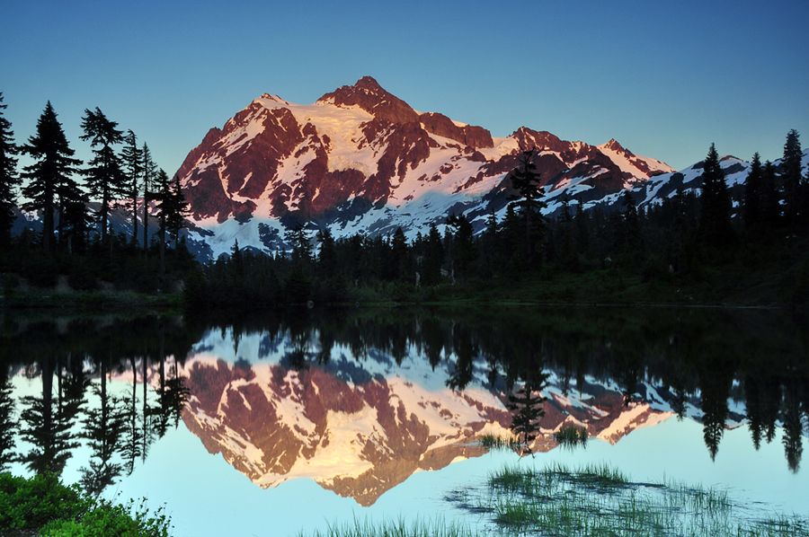 Reflecting on Mount Shuksan