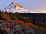 Mount Hood Autumn Sunset by greglief