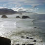 Cannon Beach Sea Stacks, color