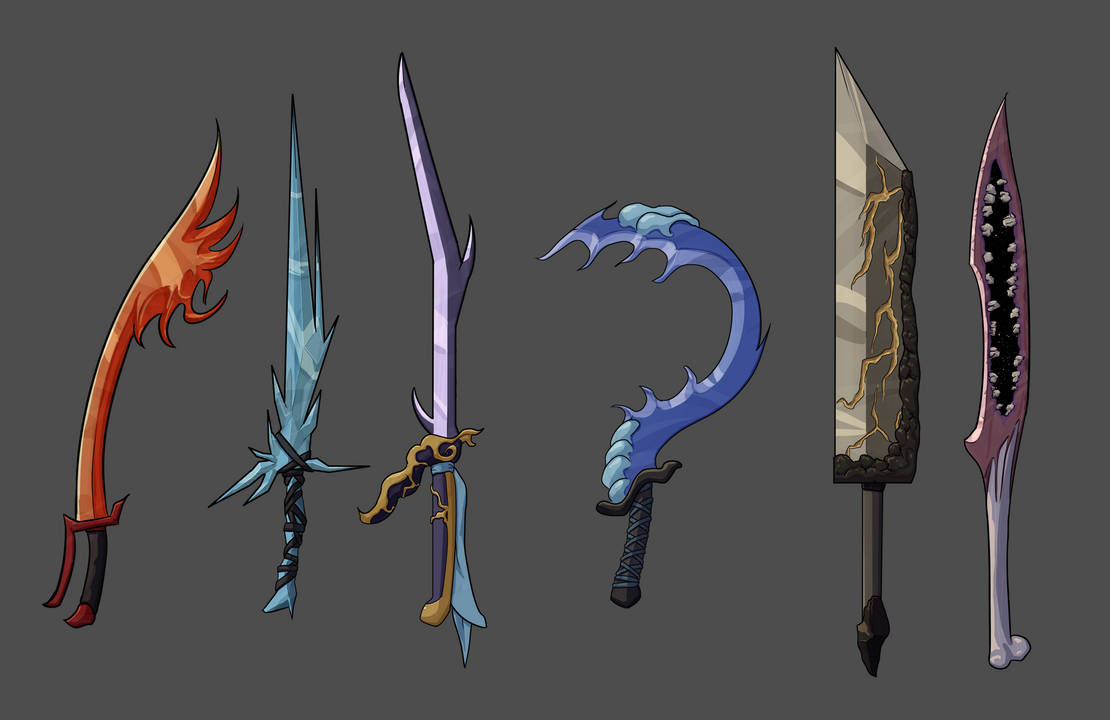 Wind Element Sword Elemental Swords by Th-Blck-Knght on DeviantArt