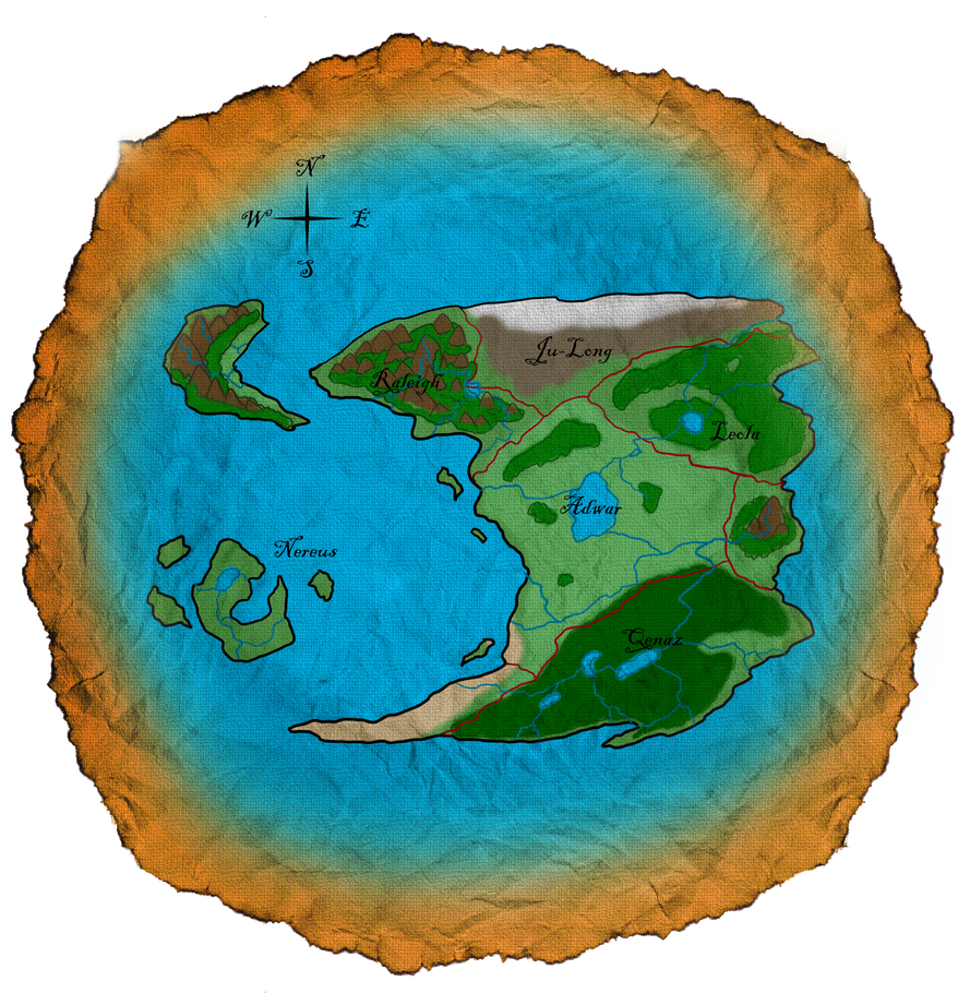 LoM: Map by xXOnigamiXx on DeviantArt
