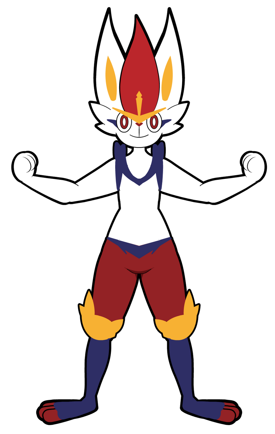 Cinderace Ref Cinderace by KisekaeJade on DeviantArt