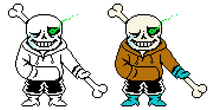 Underswap - Distrust Sans Phase 1 (My take) by Nerveabhorrence on ...