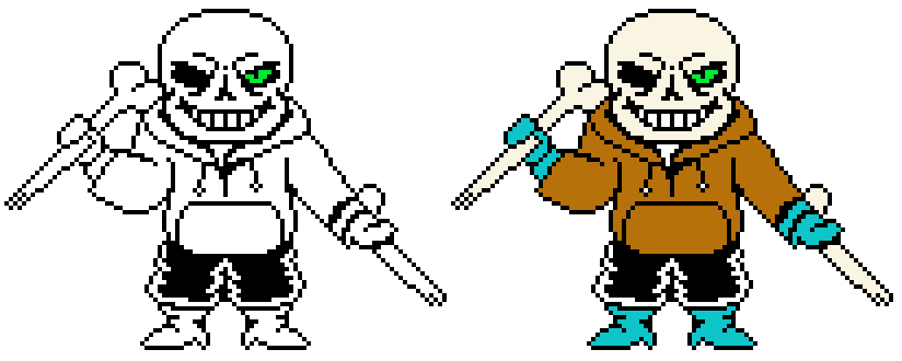 Underswap - Distrust Sans Phase 2 (My take) by Nerveabhorrence on ...