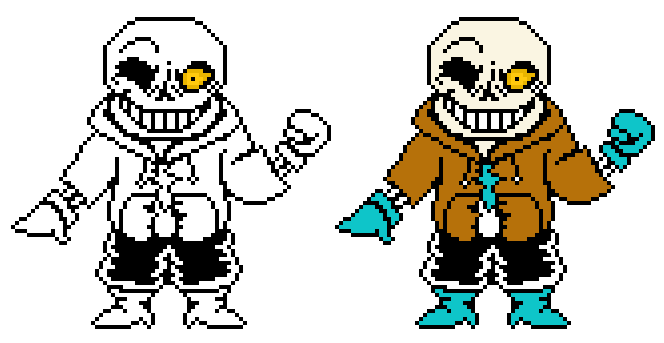 Underswap - Distrust Sans Phase 3 (My take) by Nerveabhorrence on ...