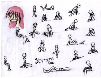 Sitting Poses by neduls