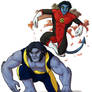 Beast and Nightcrawler