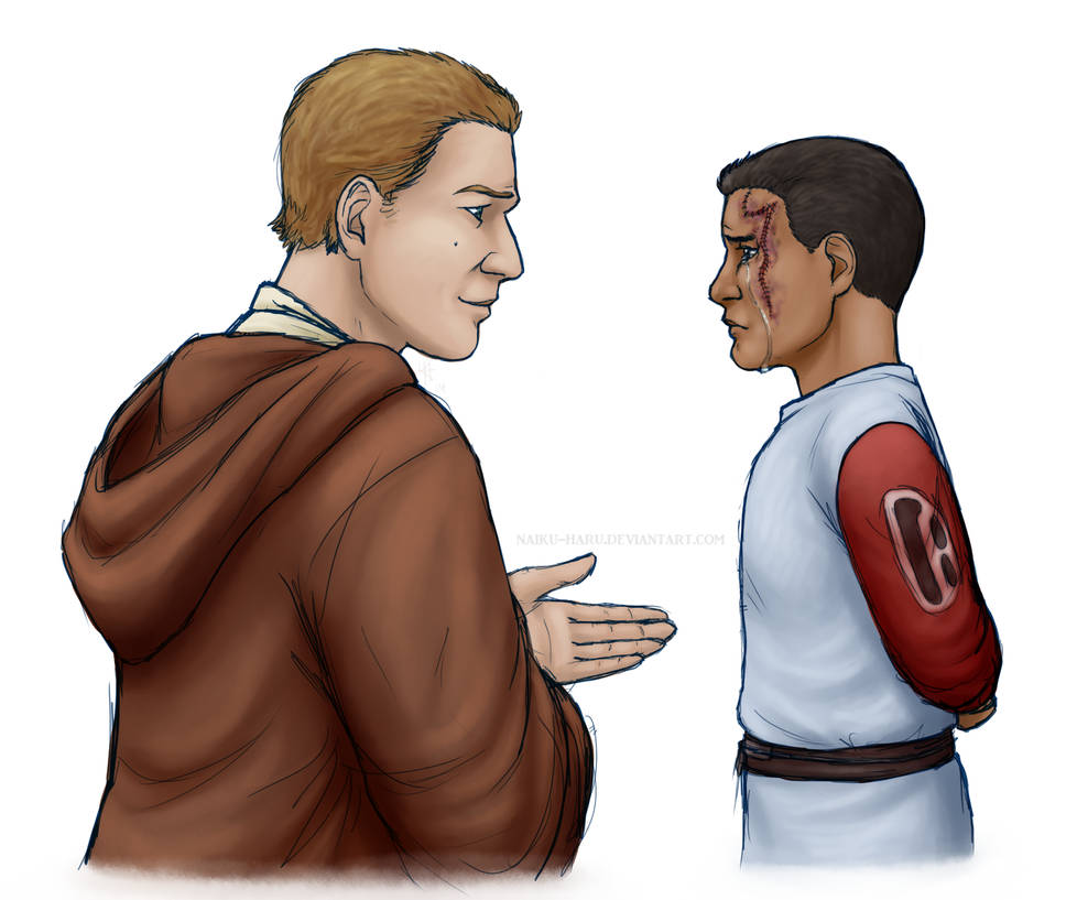 Little Cody and Obi-wan by Naiku-Haru on DeviantArt