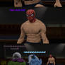 Spiderman interrupting Mysterio and Trixie's Movie