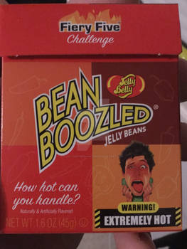 Bean Boozled Fiery Five Challenge
