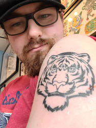 Tiger Tattoo On My Arm