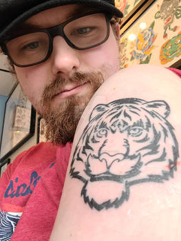Tiger Tattoo On My Arm