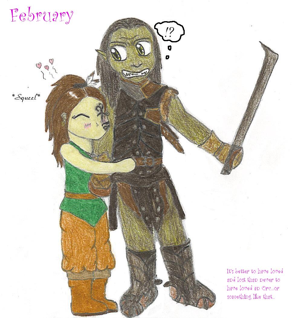 I Heart Orcs- February