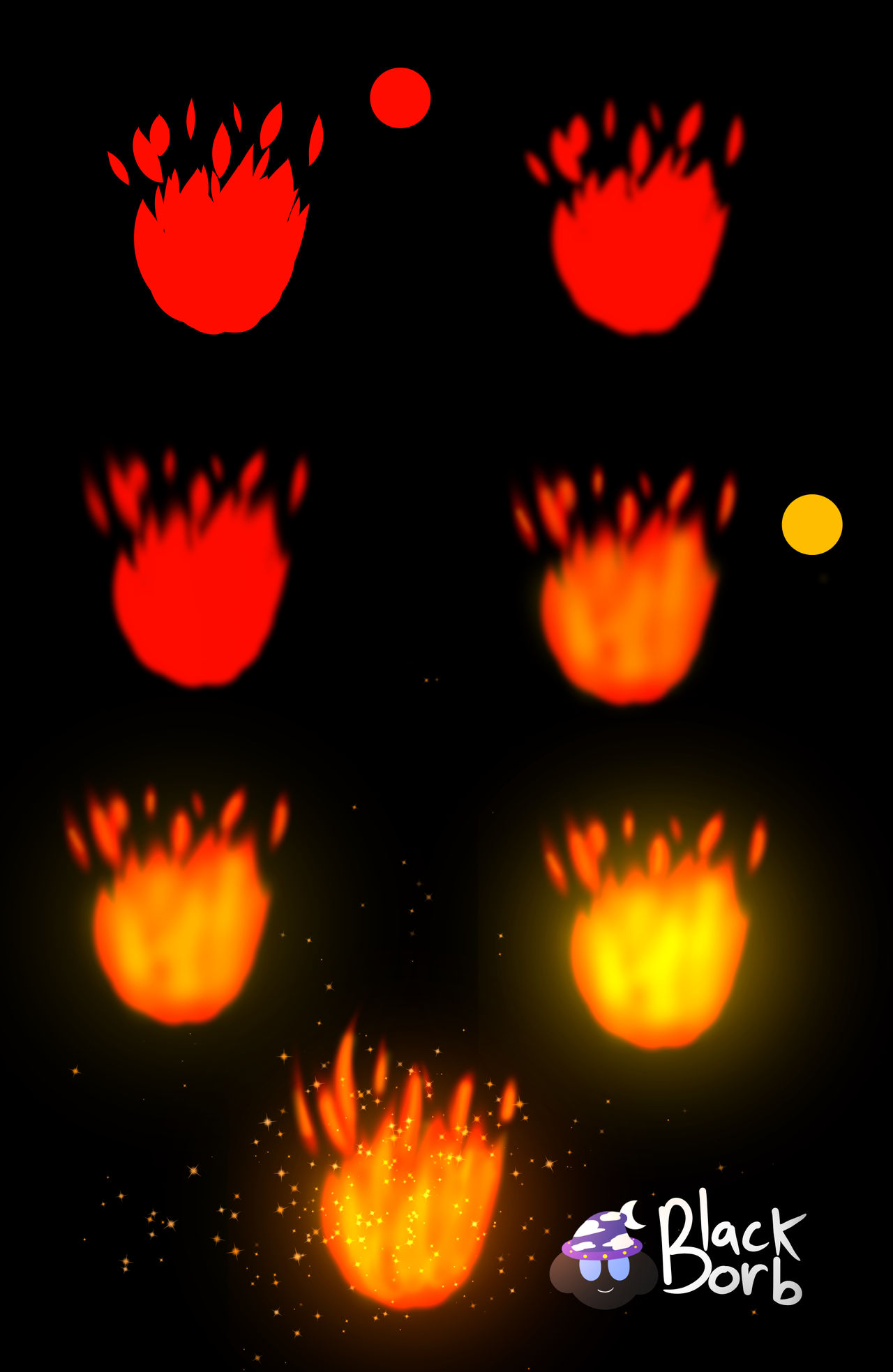 Fire Tutorial by Black-Borb on DeviantArt