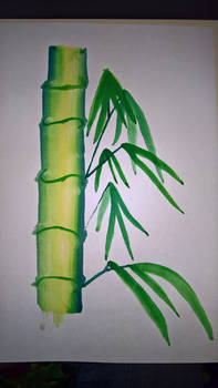 Bamboo Sumi e 2