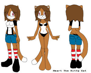 Heart The Kitty Cat Reference Sheet