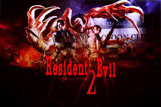 Resident_Evil_2_Wallpaper by Soraya-Mendez