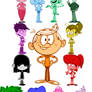 The Loud House Family Colors