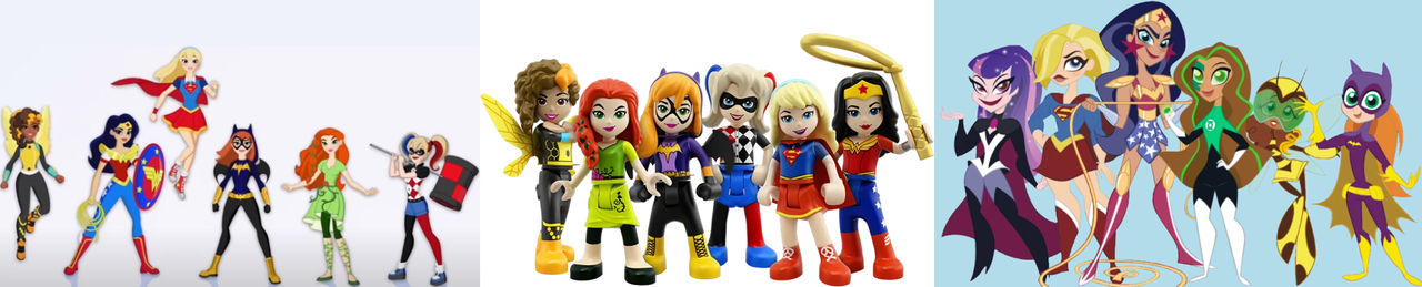 DC Super Hero Girls G1, Lego And G2 by LoudCasaFanRico on DeviantArt