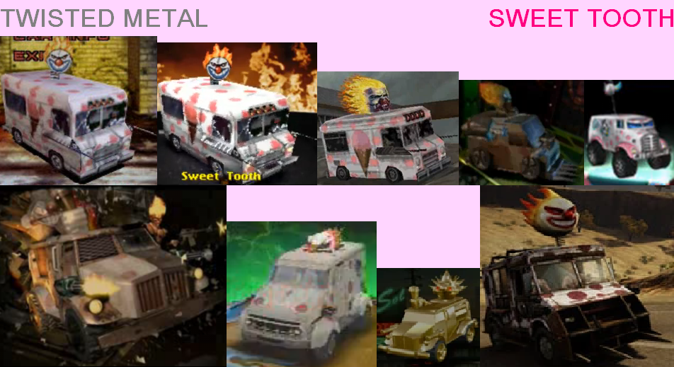 Twisted Metal 4 Vehicle Renders (Complete) by TwistedDarkJustin on  DeviantArt