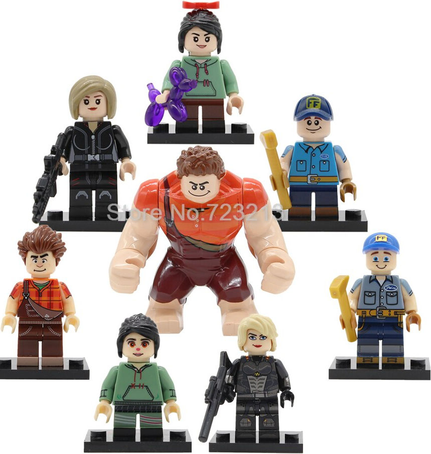 Lego Ralph From Rampage Lego Wreck It Ralph by LoudCasaFanRico on DeviantArt
