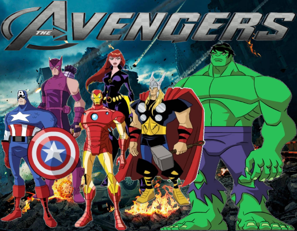The Avengers Animated In 2012 LA Film Movie by LoudCasaFanRico on ...