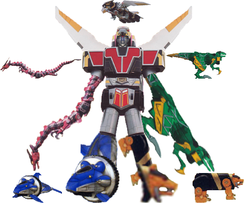 Power Rangers Merge Machine Voltron Super Sentai Power Rangers Combiners by LoudCasaFanRico on ...
