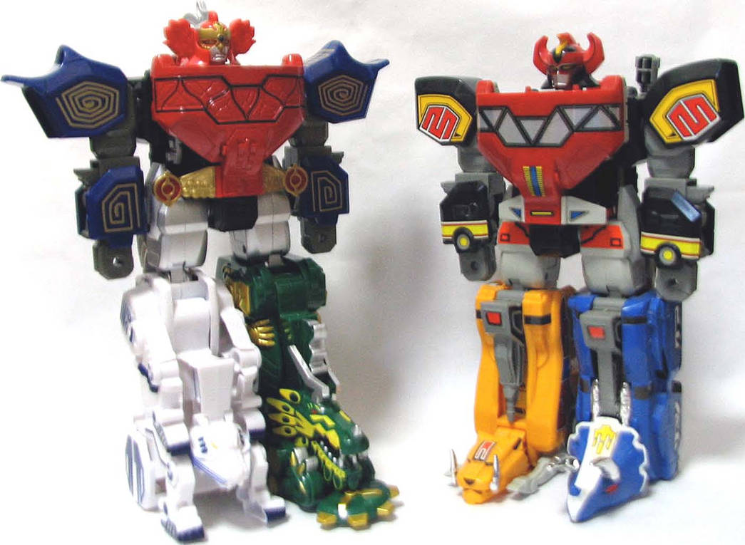 Dino Megazord And GodBeast Megazord 2 by LoudCasaFanRico on DeviantArt