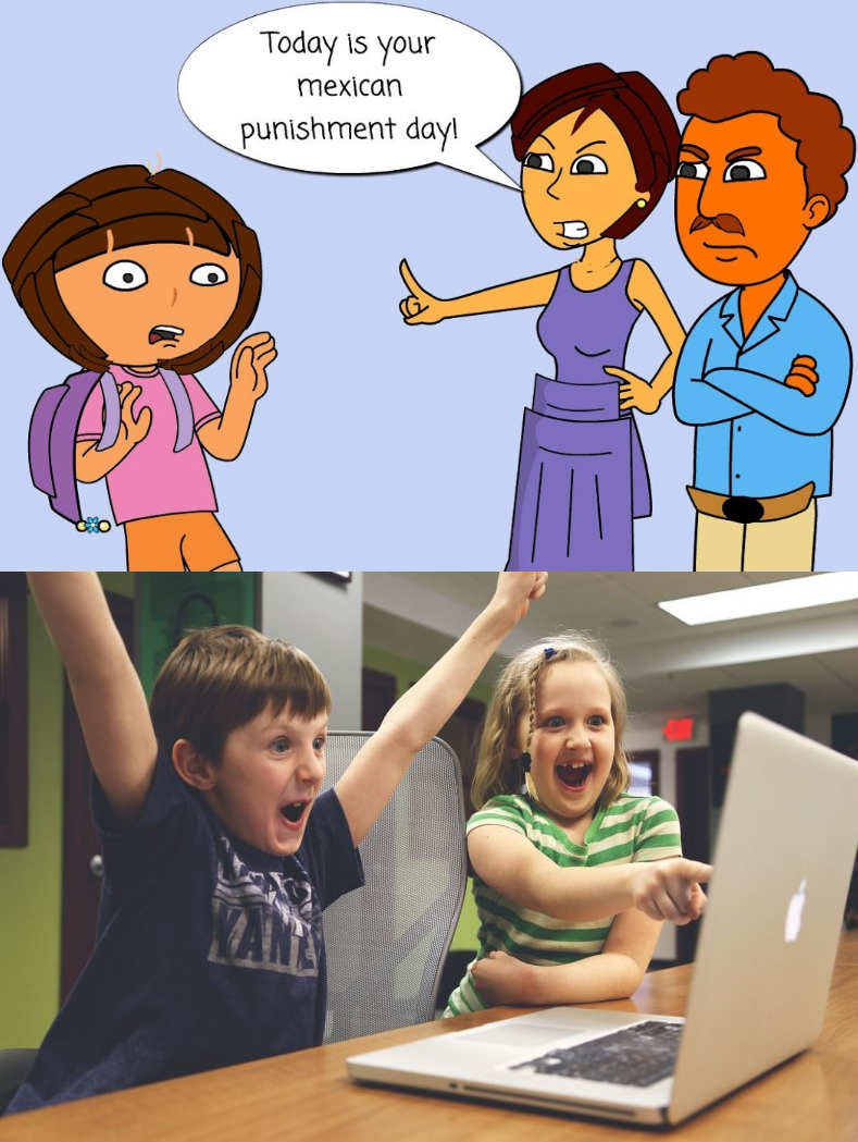 Real Life Kids Are Watching Goanimate Vyond Dora by LoudCasaFanRico on ...