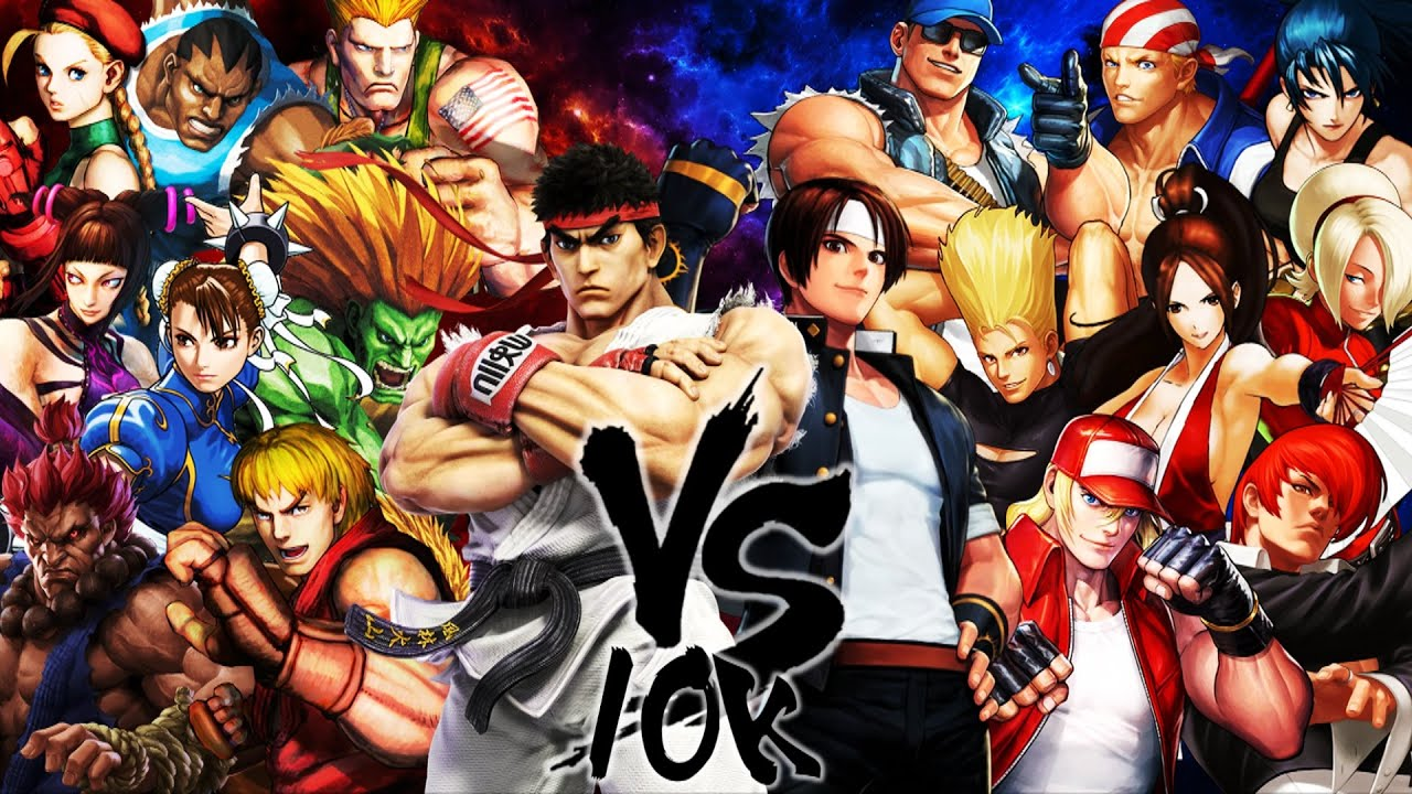 The King of - The King of Fighters vs Street Fighter