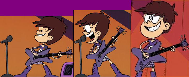 Luna Loud Singing Songs To In The Concert by LoudCasaFanRico on DeviantArt