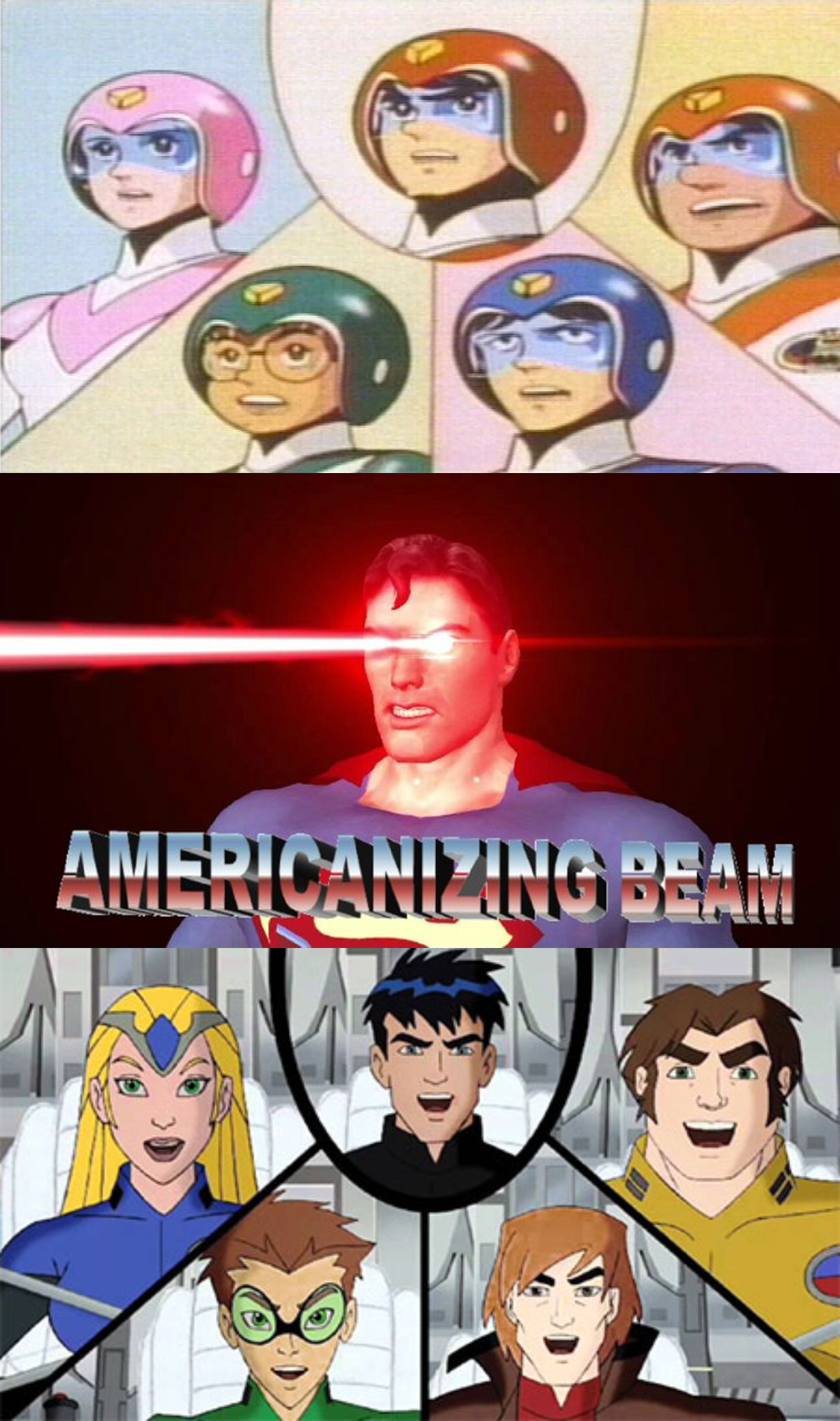 Voltron 80s Gets Americanizing Beam by LoudCasaFanRico on DeviantArt