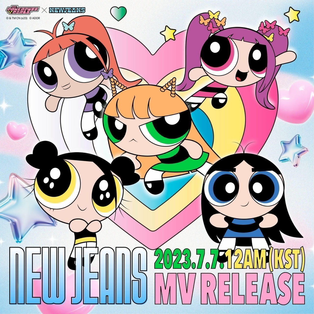 Powerpuff Zx The Powerpuff Girls X NewJeans 12 Am Kst MVRelease by LoudCasaFanRico ...