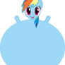 [Request] Inflated Rainbow Dash