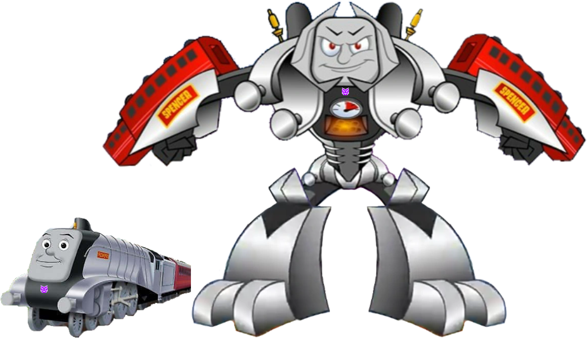Spencer Train Transformers Crossovers by LoudCasaFanRico on DeviantArt