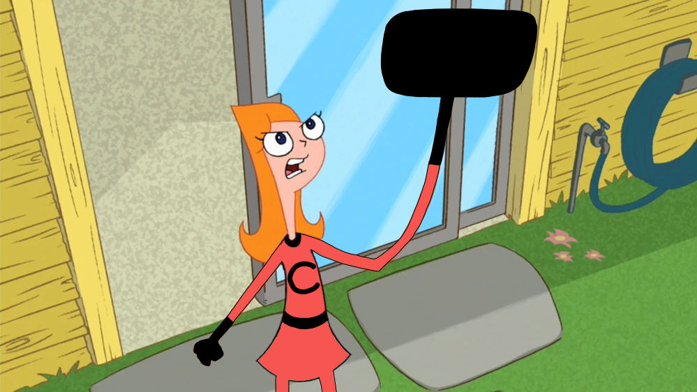 Elastic Candace Flynn Mallet Up Captain Flex by LoudCasaFanRico on ...