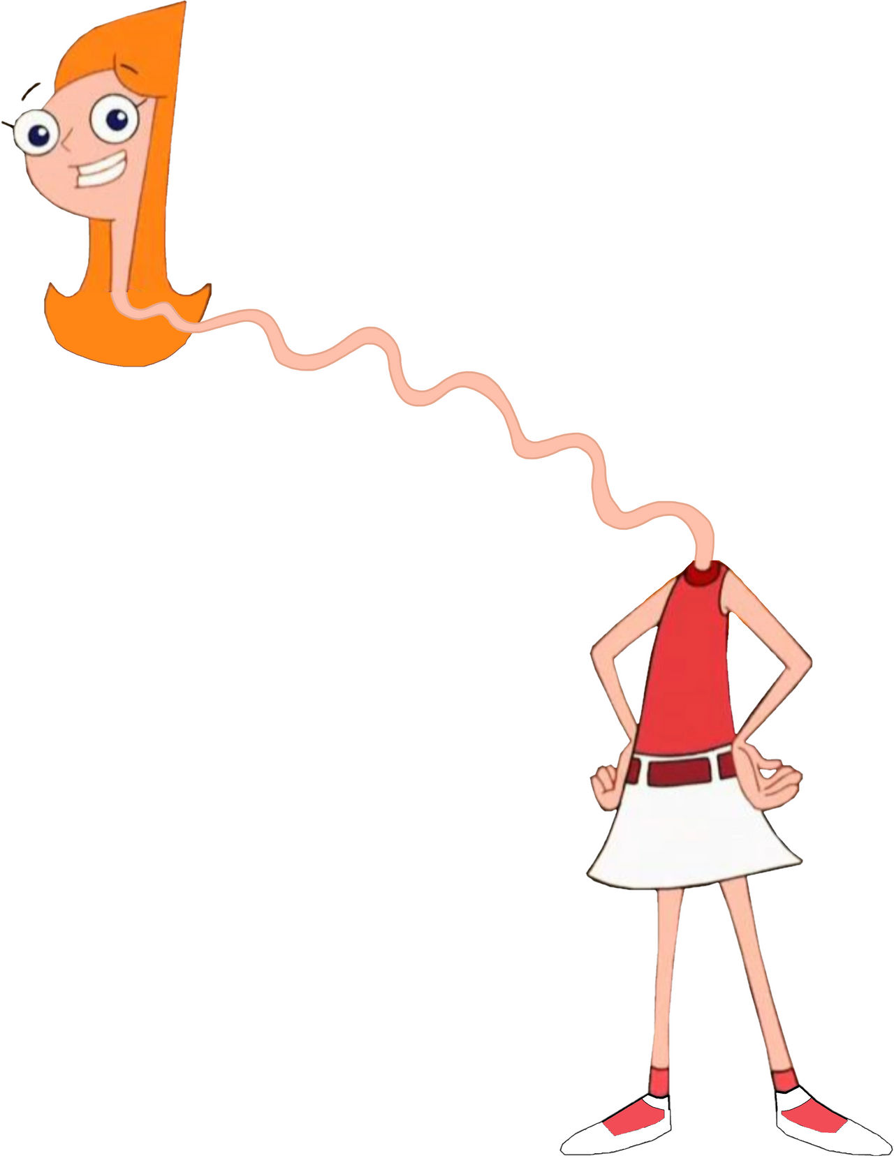 Candace Flynn Stretching Her Elastic Neck by LoudCasaFanRico on DeviantArt