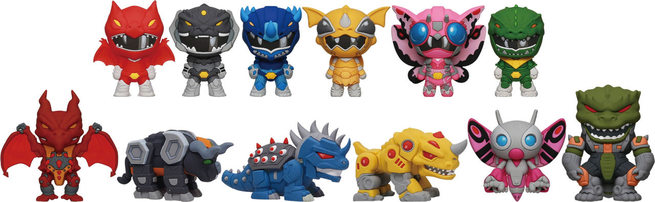 Godzilla VS Mighty Morphin Power Rangers Figures by LoudCasaFanRico on ...