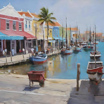 Curacao Study AJ - Oils