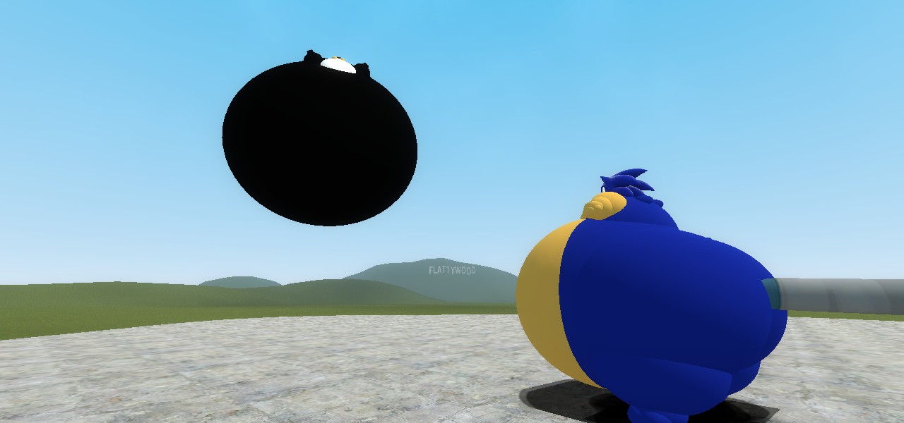 Sonic and Shadow inflates by rabbidsfan on DeviantArt