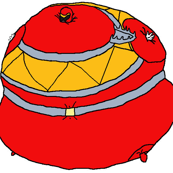 Red Dino Charge Ranger suit inflation by rabbidsfan on DeviantArt