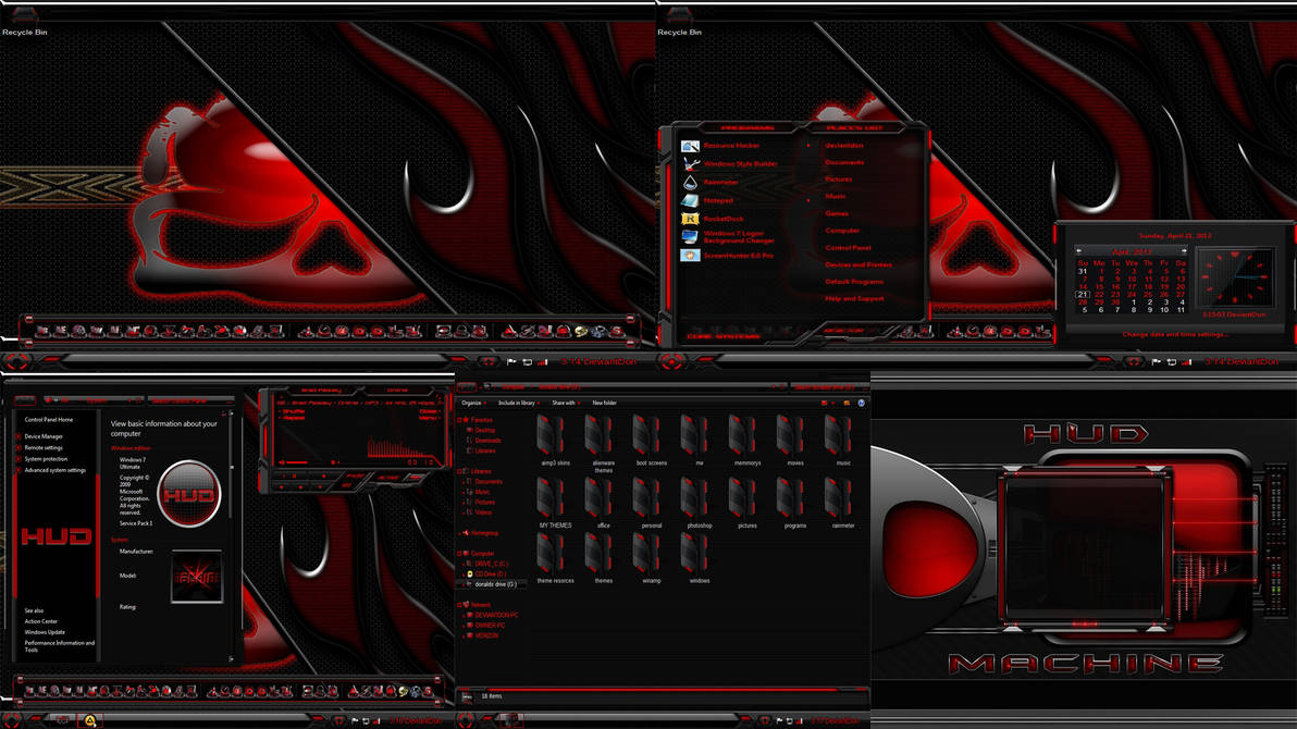 Hud Machine Hud Machine Red by deviantdon5869 on DeviantArt