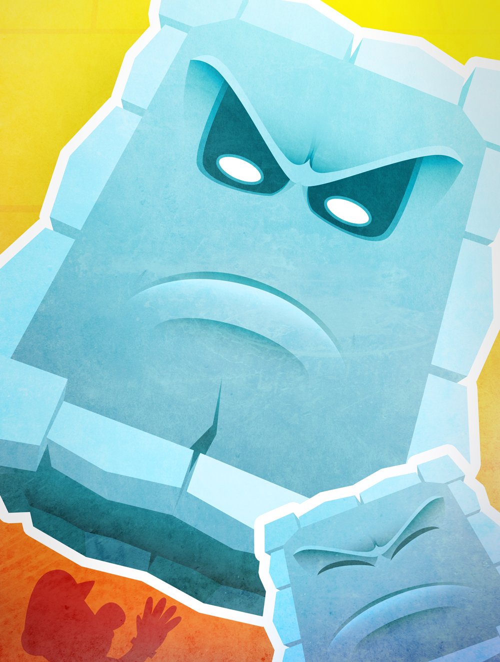 Thwomp and Thwimp by TheCuraga on DeviantArt