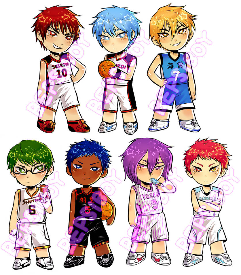 knb stickers by GhostlyStatic on DeviantArt